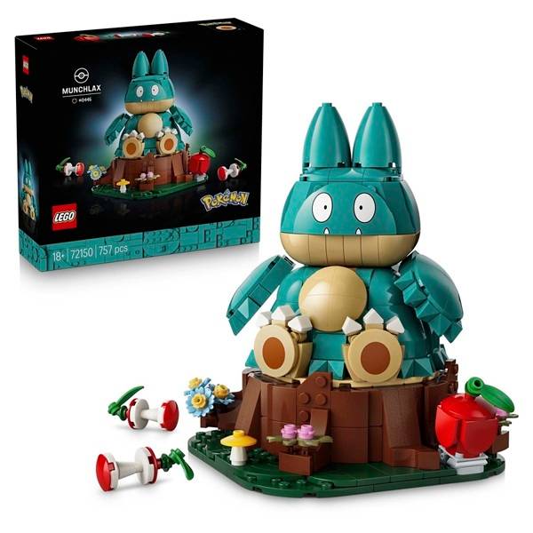 LEGO - PokÃ©mon: Munchlax - PokÃ©mon Center Model Building Kit