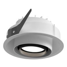 Louis Poulsen LP70 Halvinfälld Taklampa Ø10,5 2700K & På/Av Vit