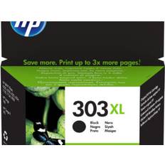 HP 303XL High Yield Black Original Ink Cartridge blækpatron 1 stk Højt (XL) udbytte