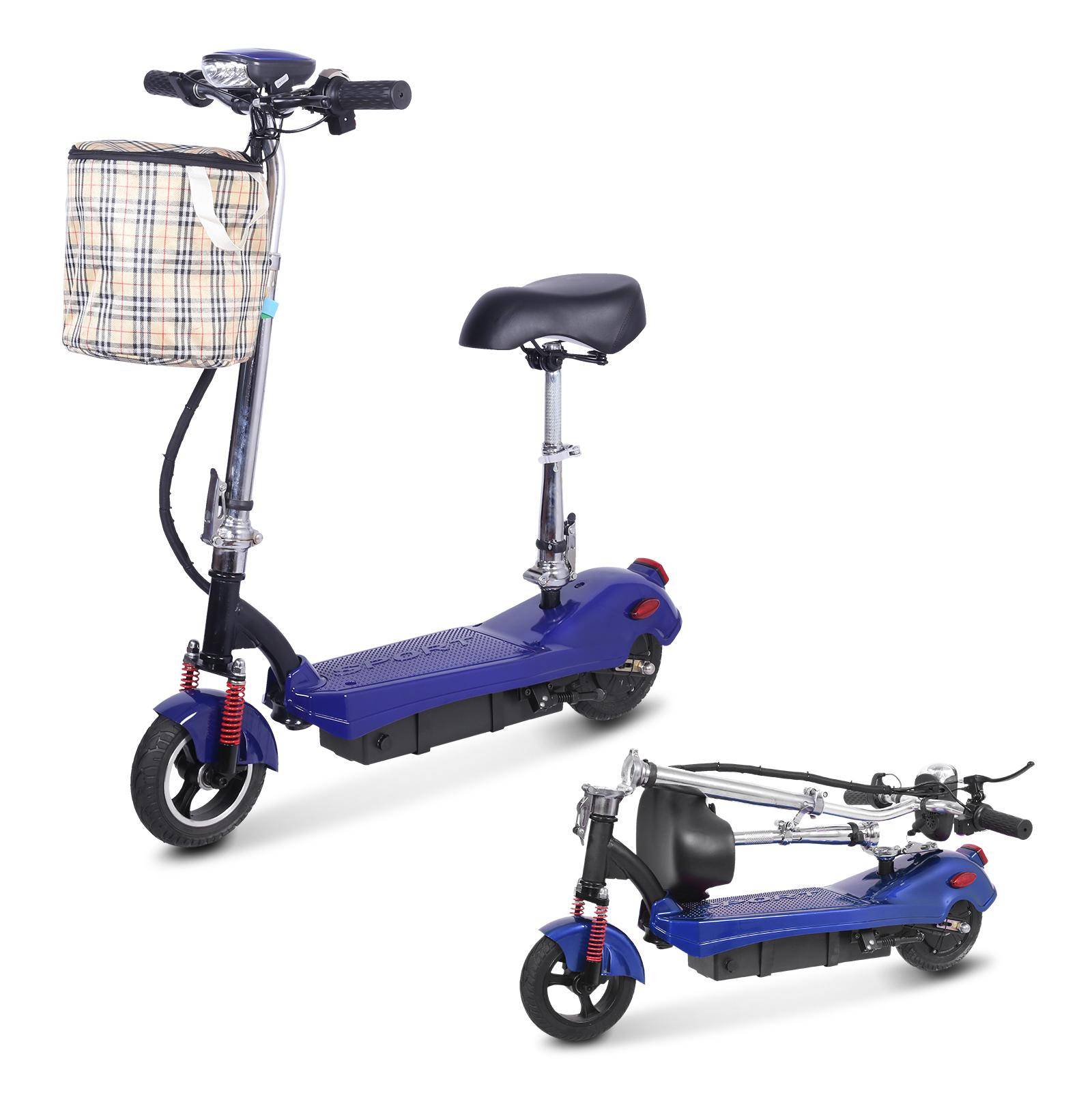 Seedream M5 350W hopfällbar elsparkcykel 24V 12AH batteri 120 kg max last bärbar daglig pendlarsparkcykel för vuxna