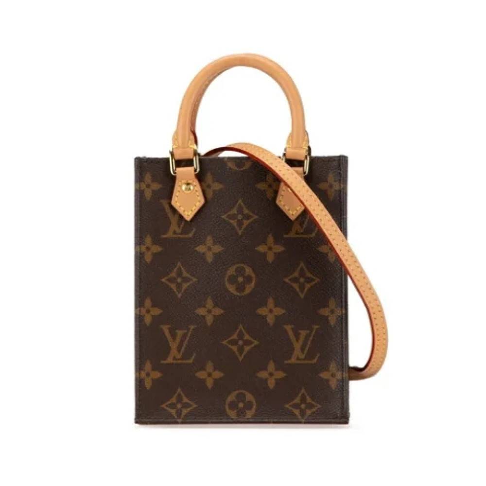 Louis Vuitton Vintage Pre-owned Stof louis-vuitton-tasker - Vintage - Dame - Brun - ONE SIZE -