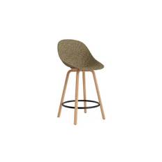 Normann Copenhagen - Mat Bar Chair 65 cm Beech/Black - Seaweed