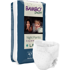 Bleer Bambo, Børneble, bukseble, Bambo Dreamy Night Pants, 15-35 kg - 60 stk