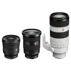 Sony SEL 16-35mm G + SEL 24-70mm GM2 + SEL 70-200mm GM2