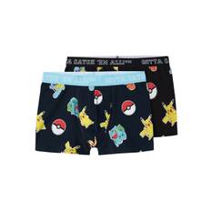 NAME IT 2-Pak Pokemon Boxershorts Asgar Black