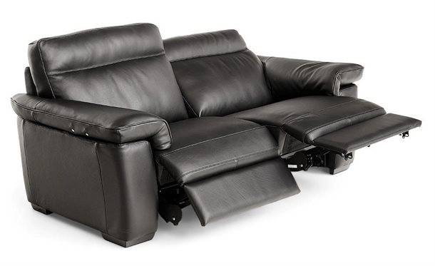 Natuzzi Editions 3 pers. sofa med el recliner