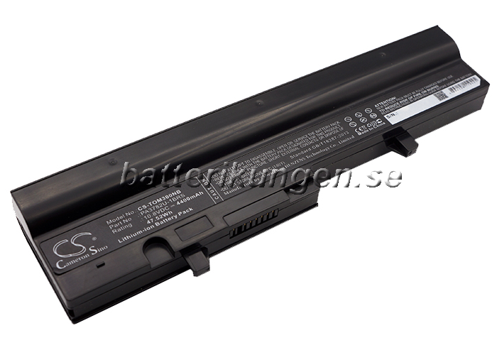 Batteri till Toshiba Mini NB300 mfl - 4.400 mAh