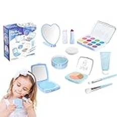 Kids Makeup Kit, Pretend Makeup Toy Sets For Girls, Pretend Play Makeup Kit, Safe Pretend Cosmetic Kits, Makeup Toys Beauty Set For Toddler, Easy To Use, Portable For Playing And Entertaining