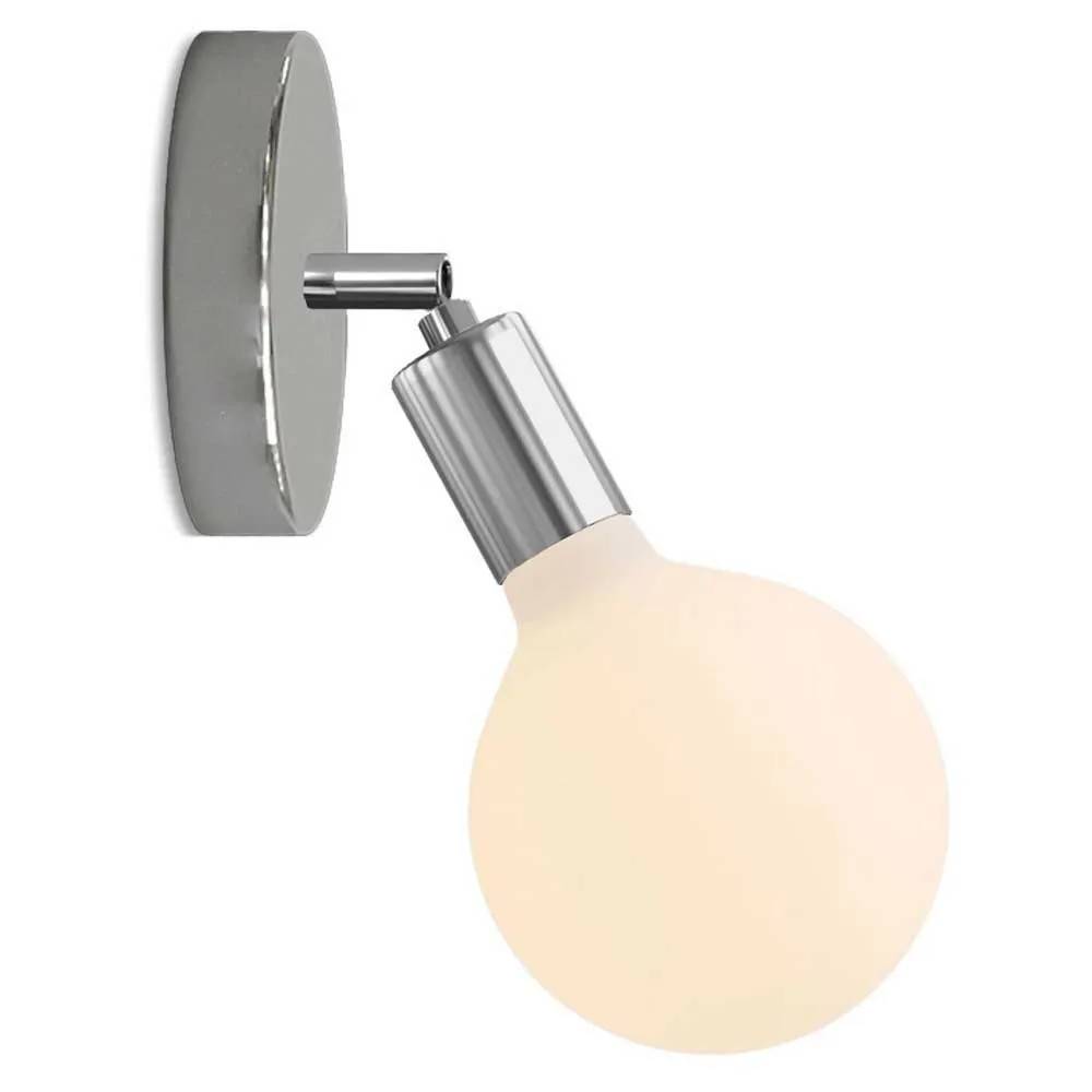 Creative Cables Fermaluce Lampe Med Metal Samling Og Porcelæn Kugle Pære