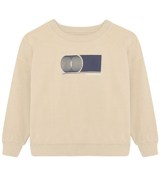 Minymo Sweatshirt - White Pepper - Minymo - 9 år (134) - Sweatshirt