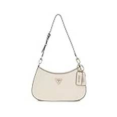 GUESS NOELLE TOP ZIP SHOULDER BAG, Ben - Ben, Taglia unica