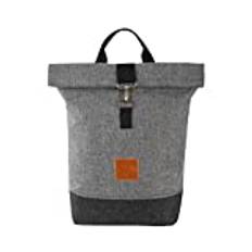 M13 RollTop – vattentät ryggsäck med rulle (20 l), kurirryggsäck med innerfack, vattenavvisande material, justerbara remmar (Tillverkning13), Ljung, Einheitsgröße, Ryggsäck