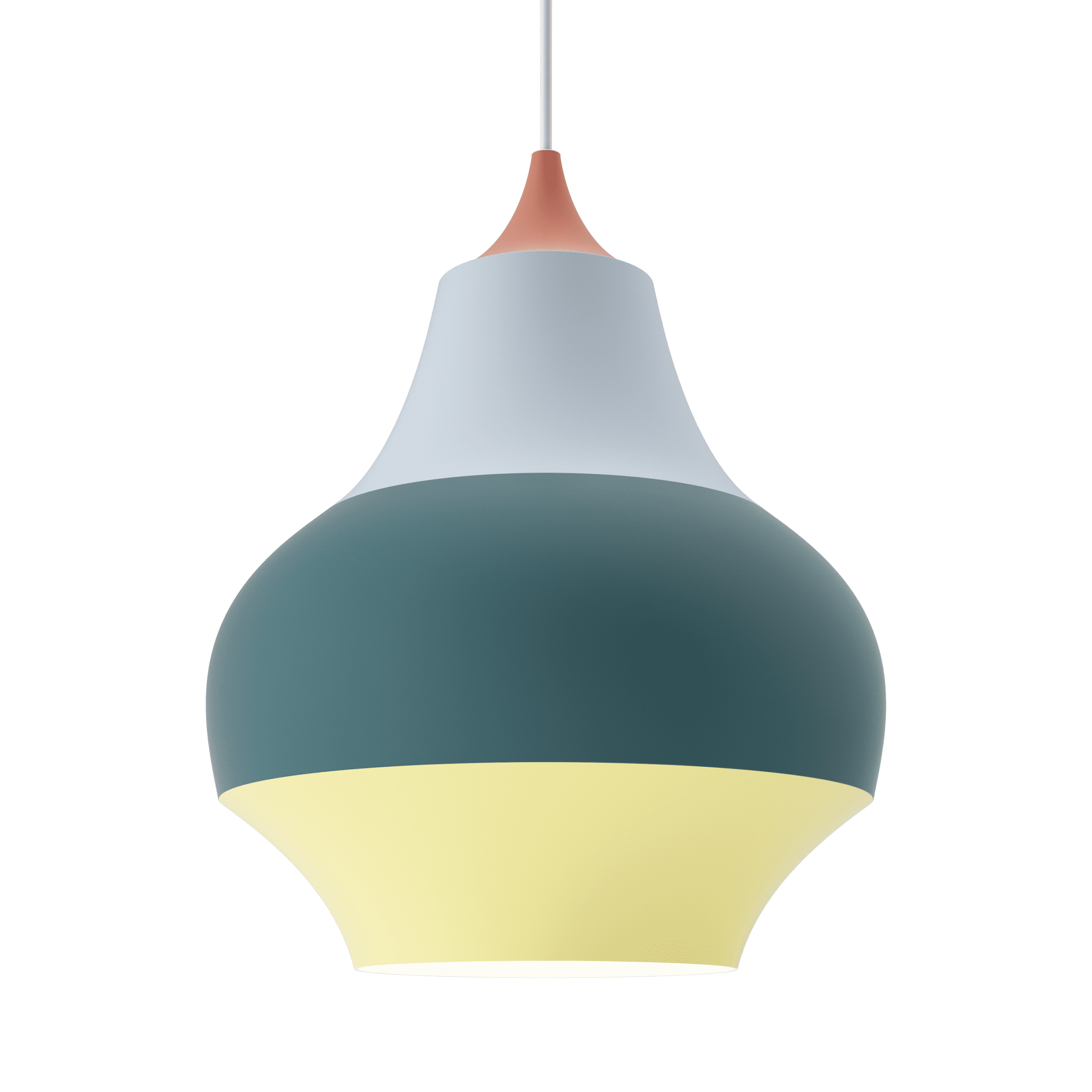 Cirque Pendel Ø380 mm. Rød top.