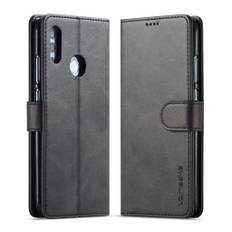 LC.Imeeke läder Huawei P Smart 2019 fodral - Svart