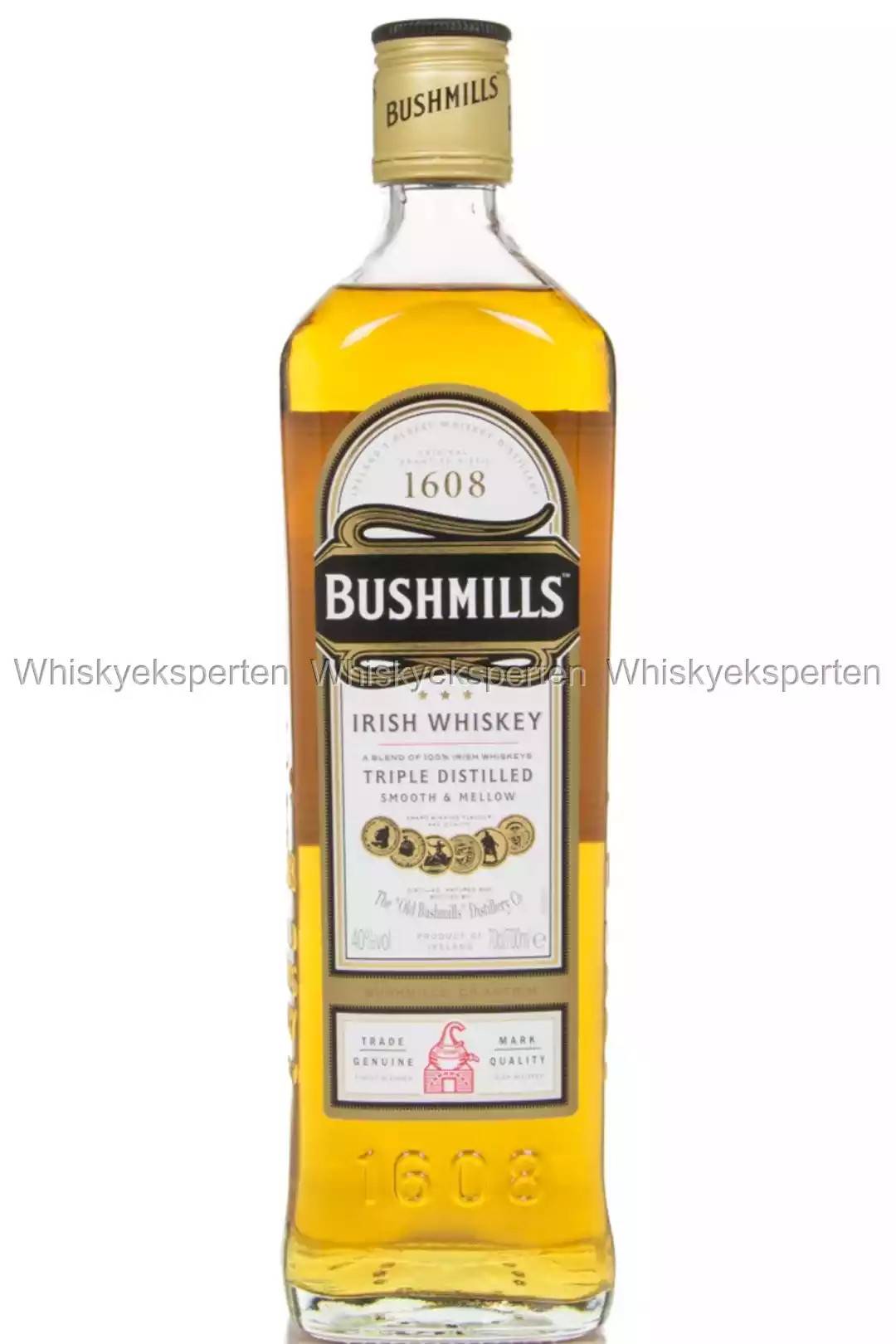 Bushmills Original Irish Whiskey 70 cl, 40%