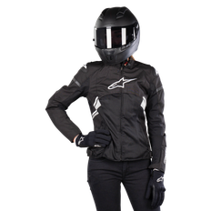 MC-Jakke Alpinestars Stella T-GP Plus R V3 Air Dame, Sort/Hvid