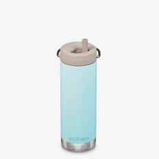 Klean Kanteen TKWide Isolerad 473ml (Twist Cap) Vattenflaska Blue Tint
