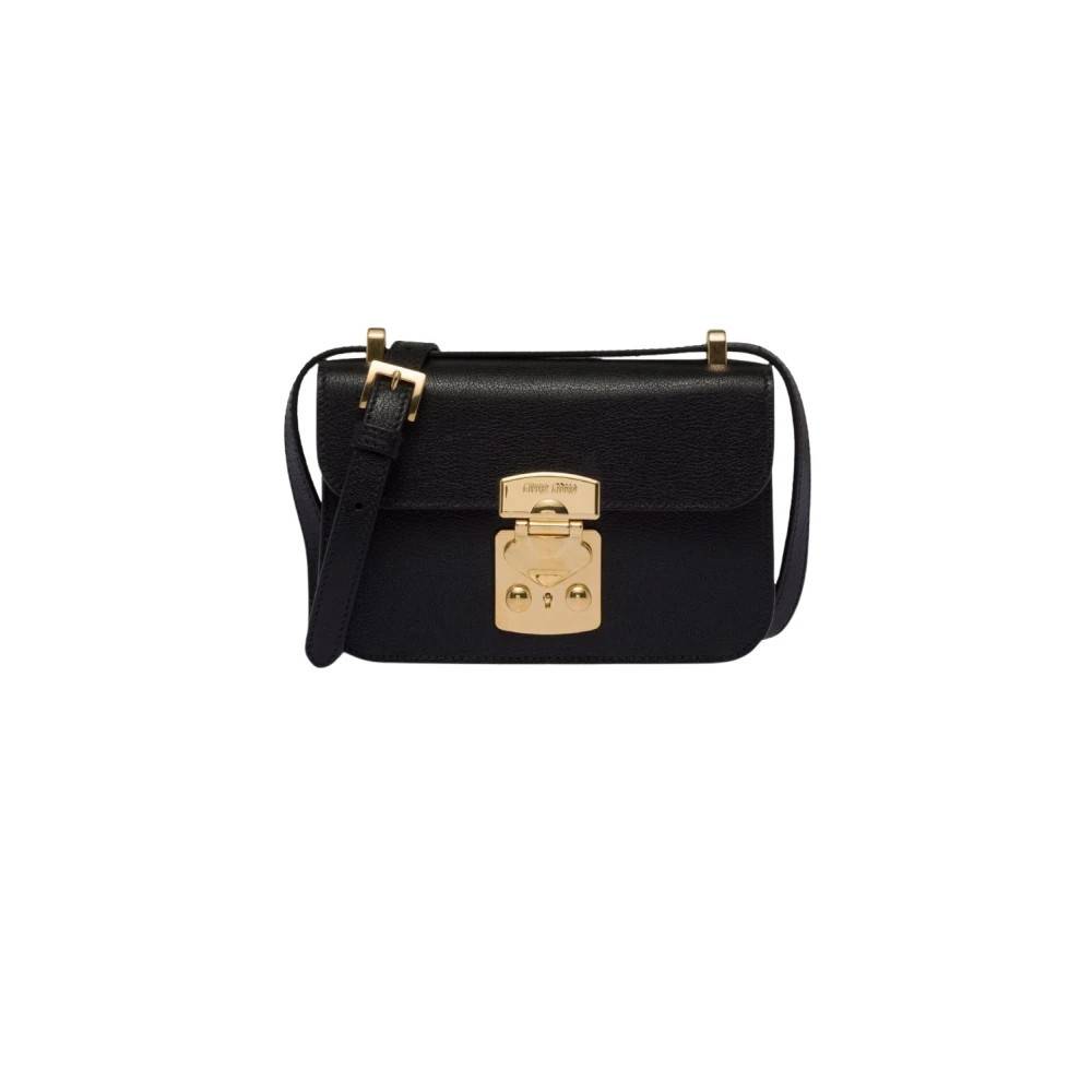 Miu Miu Madras Skuldertaske - Tasker - Dame - Sort - ONE SIZE - Uld