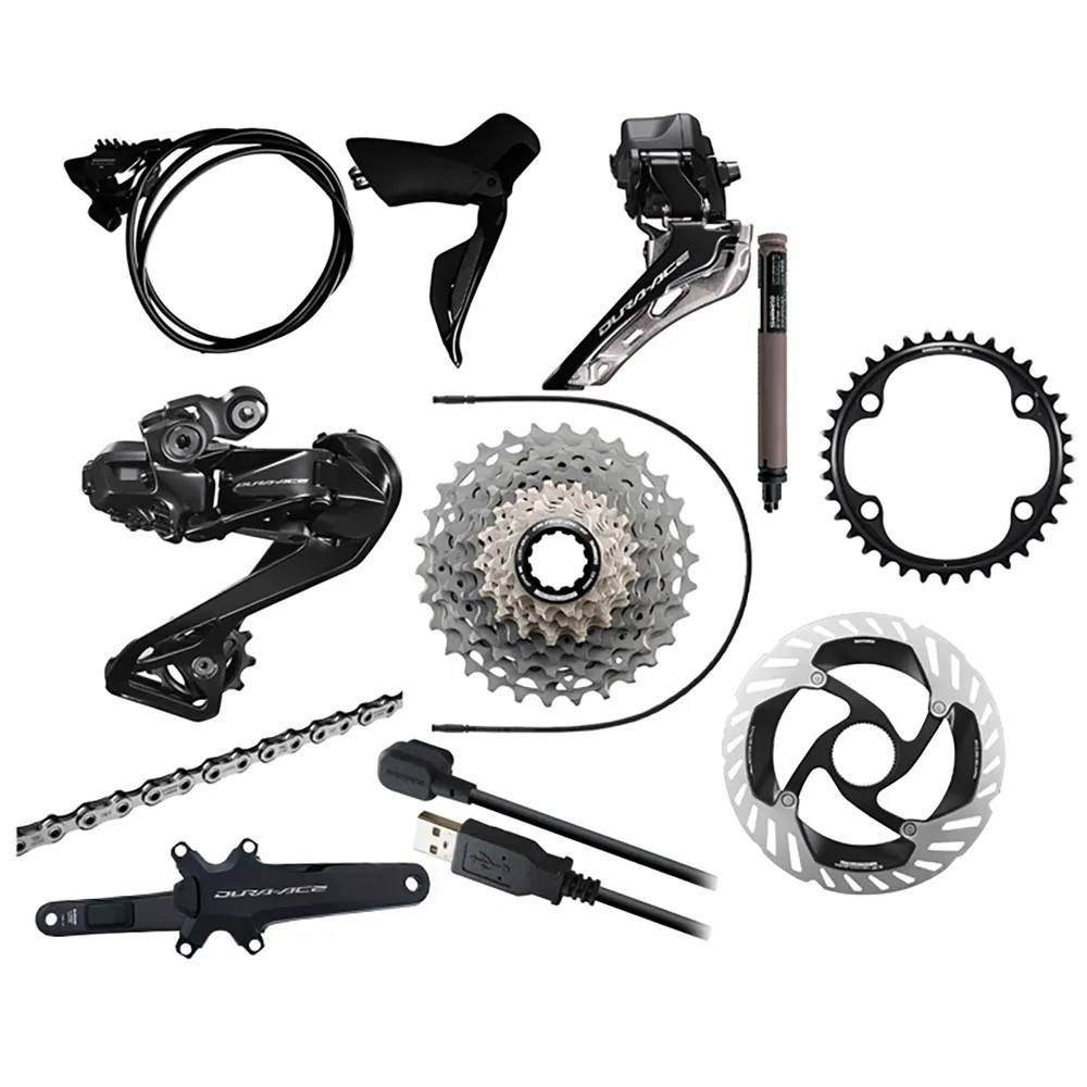 Shimano Dura Ace Di2 R9250p Power Meter 2x12s Cykelkomponentgruppe