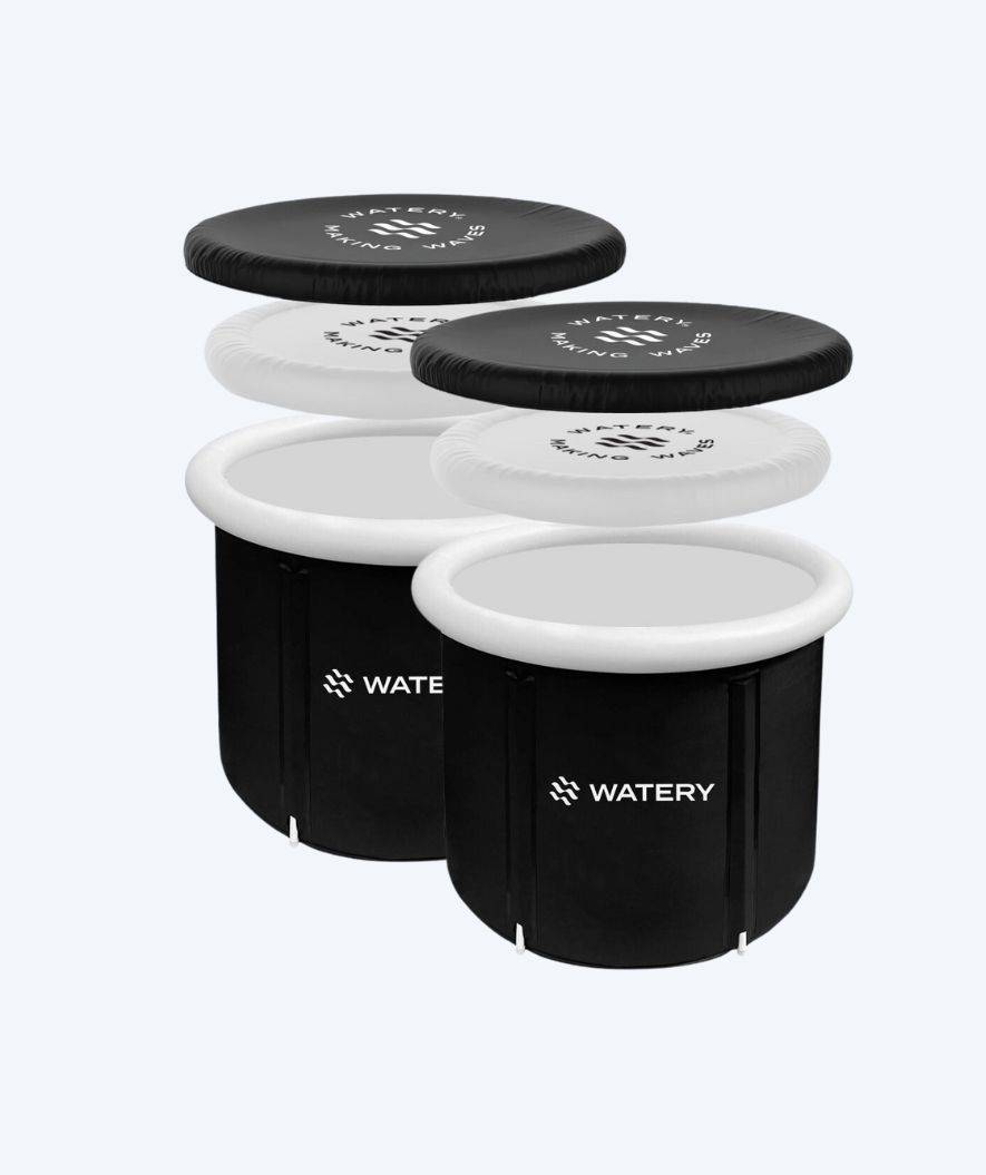 Paketerbjudande: 2x Watery Hero uppblåsbart isbad