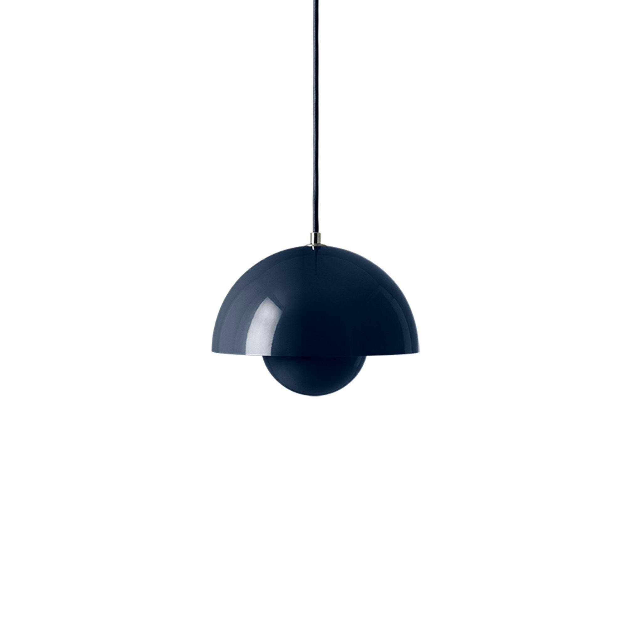 &Tradition Flowerpot Vp1 Pendel Steel Blue - Pendellampor Stål Stålblå - 133082A568