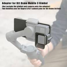 Handhållen gimbal adapter switch monteringsplatta för gopro hero 7 6 5 dji osmo action switch mount plate adapter för dji osmo mobile 3 - För dji osmo action