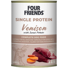 FourFriends Dog Single Protein Venison & Sweet Potato 400 g x 12