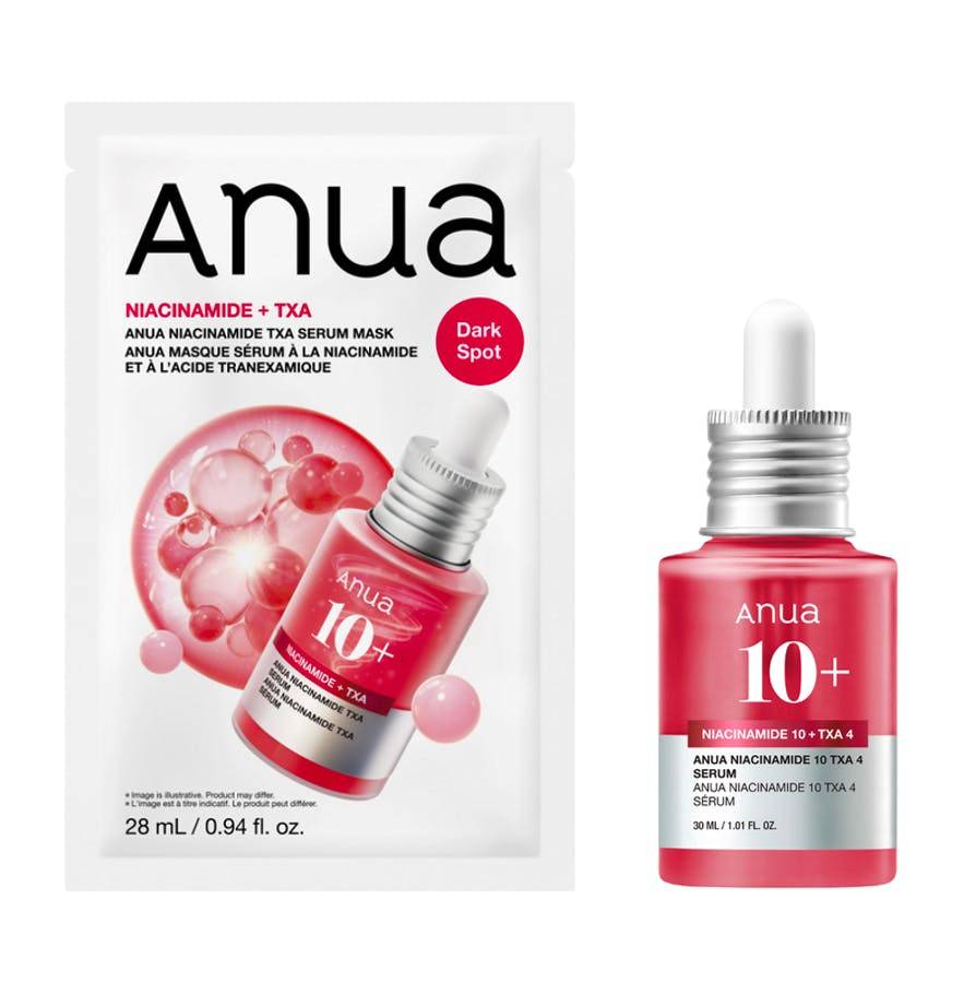 Anua Niacinamide Serum + Niacinamide TXA Serum Mask 30 ml + 1 st