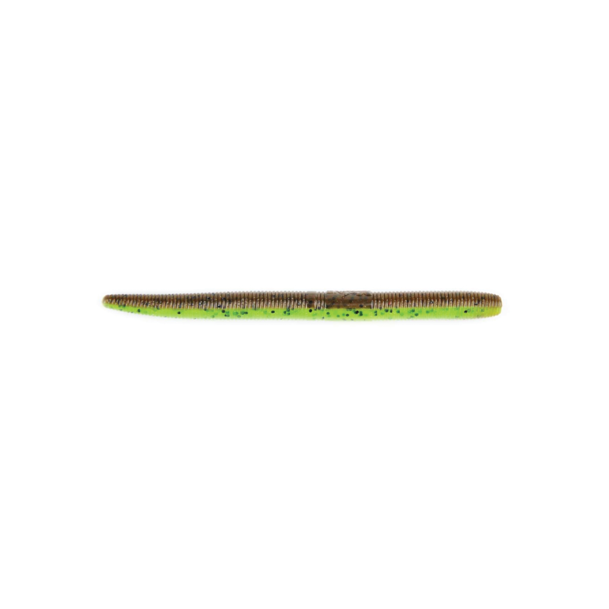 X-Zone True Center Stick 5" 12,7cm 8pc - Green pumpkin Black & Red Flake
