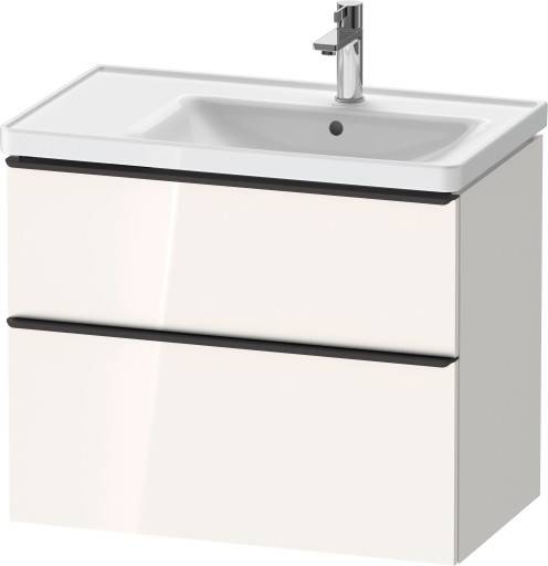 Duravit D-Neo underskab, 78,4x45,2 cm, hvid højglans/sort