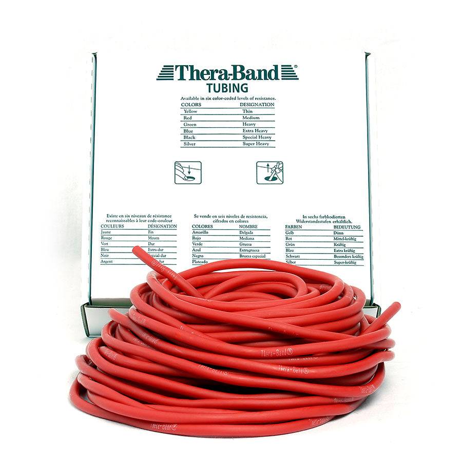 Theraband | Rød træningstube | 30.5 meter | Let.