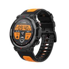 S56T Touch Screen Smartwatch. IP67 Vandt�t Aktivitets ur med skridtt�ller mm. Sort.