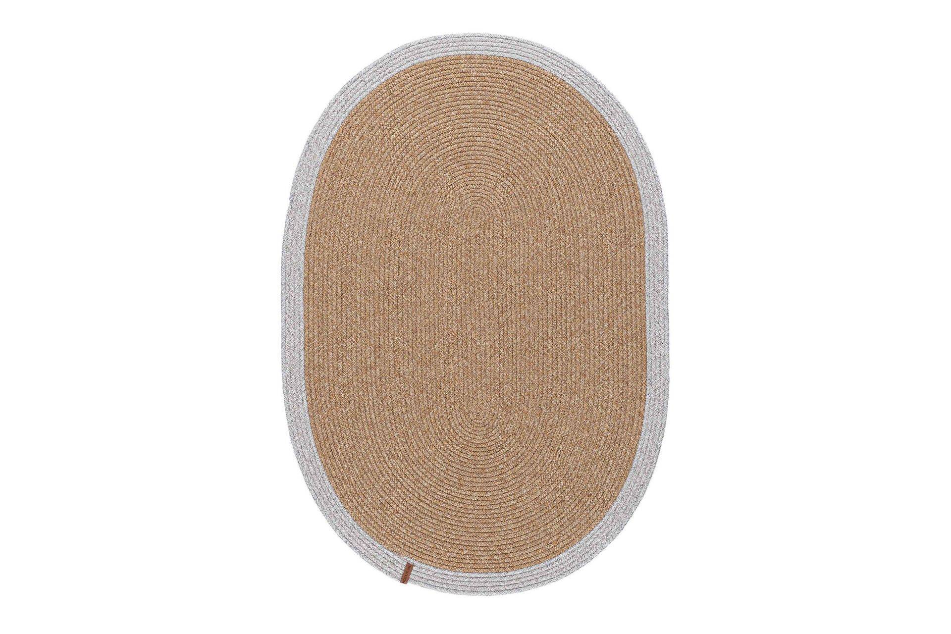 Fielo Bomullsmatta 80x120 cm Rektangulär Grey/Brown 80x120 cm