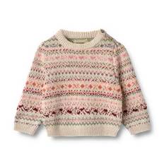 Wheat Olga Jacquard Pullover - Multi