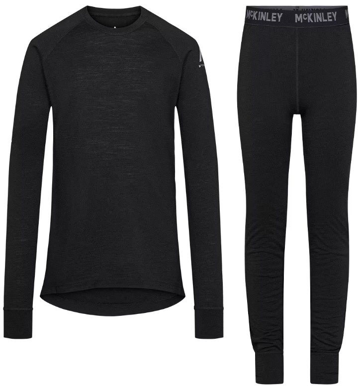 McKinley Uld Mix Skiundertøj - Junior-140.