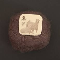 Taupe - Mohairgarn fra Mohair by Canard