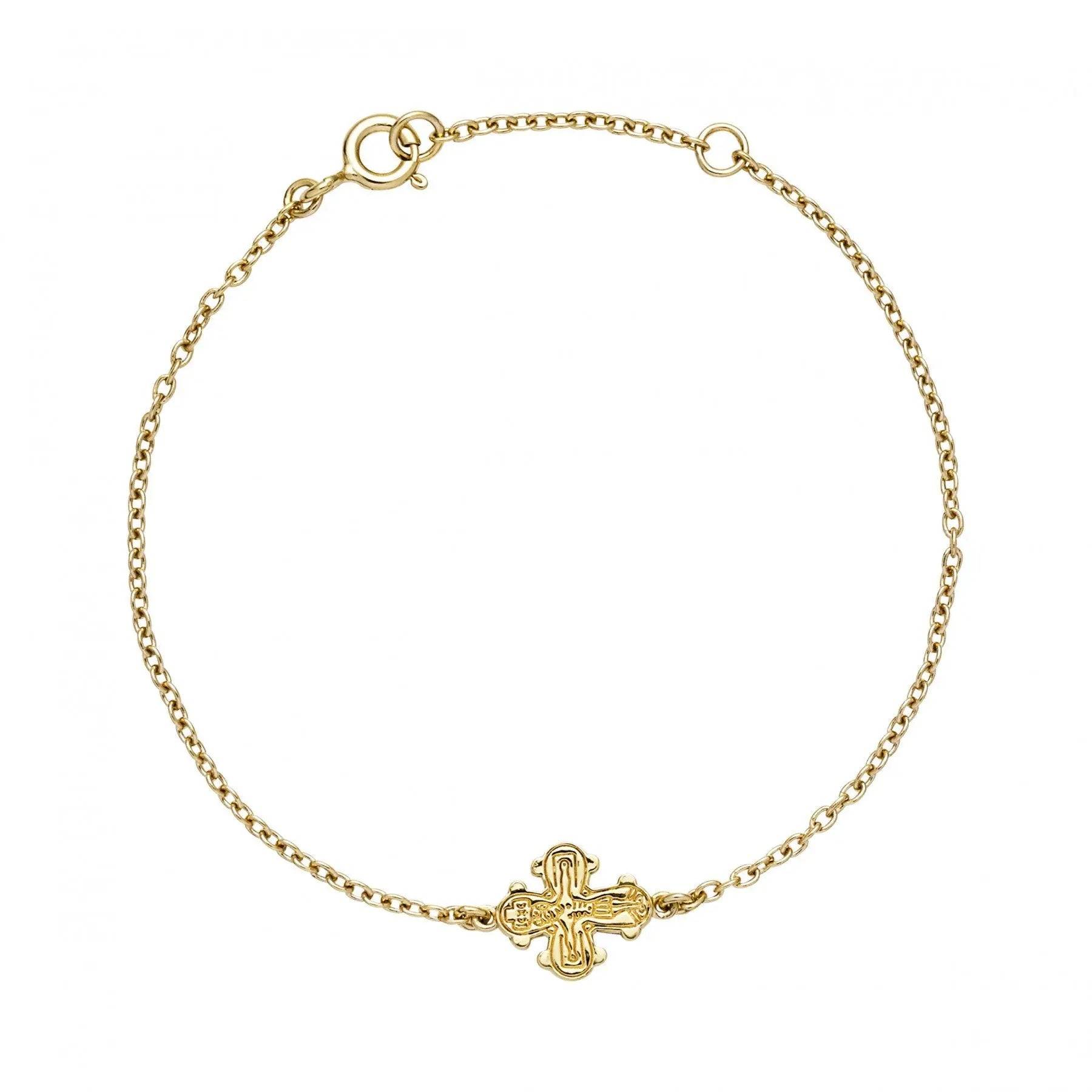 Lund Copenhagen - Armbånd Dagmarkors - 8 kt. Guld | Plaza.