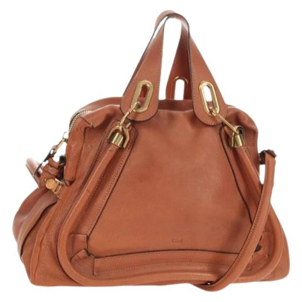 Chloé Pre-owned Pre-owned Hand Bag - Vintage - Dame - Brun - ONE SIZE - Uld