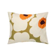 Marimekko - Unikko dc 50 x 70/75 cm Caramel, Cream & Warm Orange - Örngott - Maija Isola - Beige