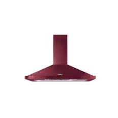 Falcon emhætte 100 cm - Cranberry/krom