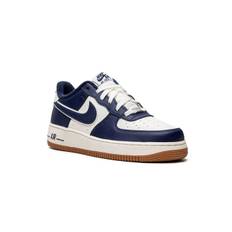 Nike Kids - Air Force 1 låga sneakers - barn - läder/gummi/Tyg - 5.5Y - Blå