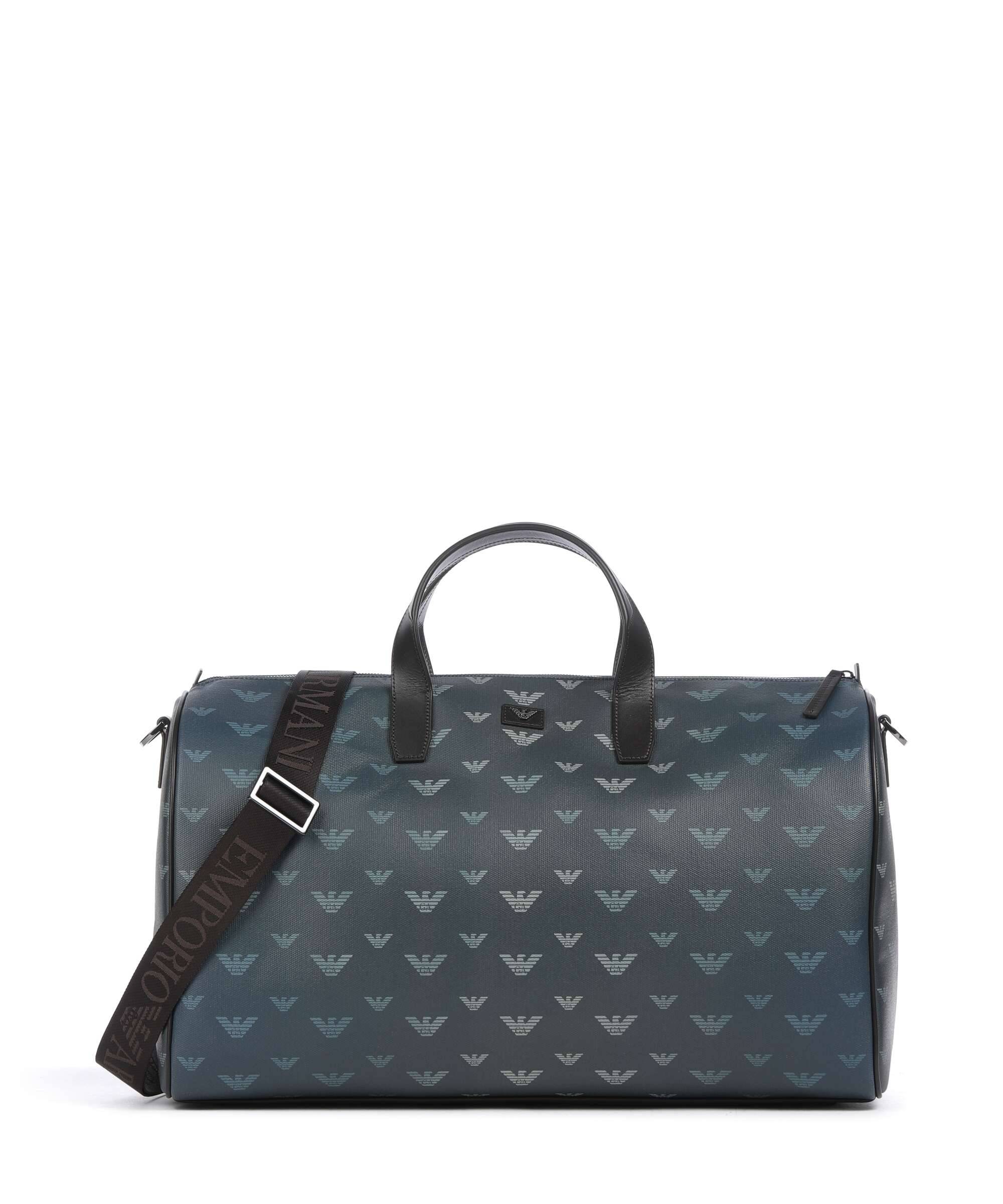 Emporio Armani Special Minorca Weekendtaske blu/eagle all over