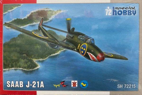 Special Hobby, SH 72215, SAAB J-21A, skala 1:72