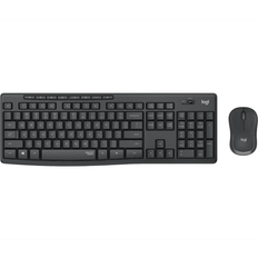 Logitech MK295 Silent Trådløst Desktop set, Graphite