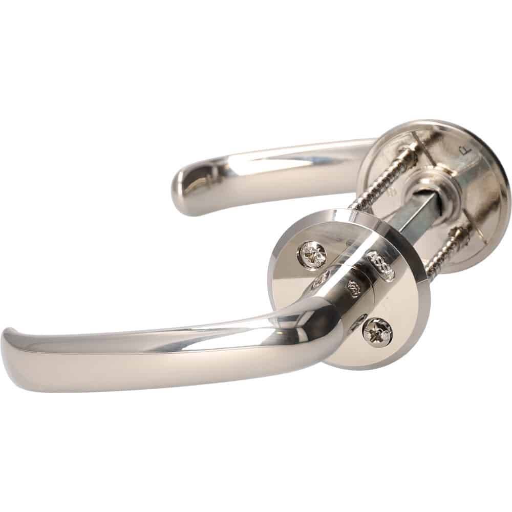 Dörrhandtag Trycke 640 40-57mm Nickel - Assa Abloy