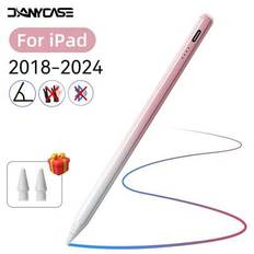 DANYCASE Stylus Pen kompatibel med Apple IPad Palm Rejection Power Display för IPad Pencil Tillbehör 2022 2021 2020 2019 2018 Pro Air Stylus - Rosa