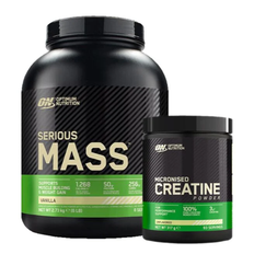 Serious Mass Gainer 2727g + Creatine Powder 300g