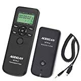 AODELAN Kompatibel med Sony Camera Shutter Release, digital timer fjärrutlösare för Sony ILCE-a1, a9, a9M2, 7, 7M2, 7M3, a7M4, 7M3K, 7R, 7RM2, 7RM3, 7RM4, 7S, 7SM2, 7SM3 med mera