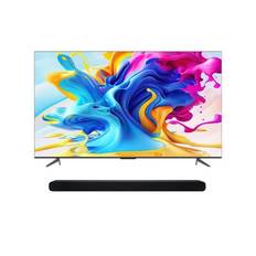 TCL 75'' C645 QLED 4K Google TV 75C645 + Soundbar