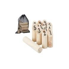 Kubb spel med väska
